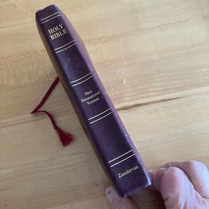 BIBLE. NIV.  BEAUTIFUL LEATHER BOUND VERY NICE